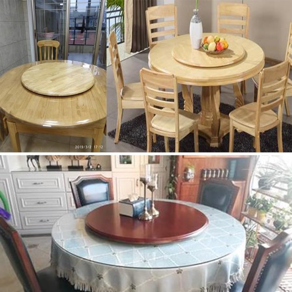 Amazon｜30インチ 40インチ ダイニングテーブル ターンテーブル 回転